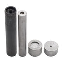 Flat Cap S Spring 10mm - 15mm Press Studs Fixing Hand Tool for DIY Projects, Handbag, Clothing, Leather Jackets