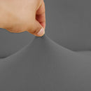 Plain Sofa Cover Elastic Stretch Couch Fit Settee Slipcover, Premium Non Slip Spandex