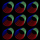 22"  Glow Stick Necklaces with Connectors, 25/50pcs