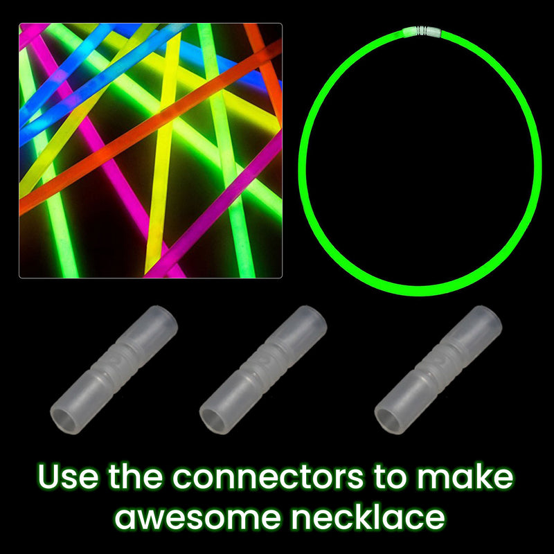 22"  Glow Stick Necklaces with Connectors, 25/50pcs