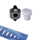 10mm-40mm Oval Shape Hole Cutter Plastic Base Punch Tool For Green Hand Press Machine, DIY Project, Fabrics, Leathercrafts