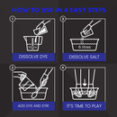 DYLON Hand Fabric Dye Sachet 22 Colours For Clothes & Soft Furnishings, 50g