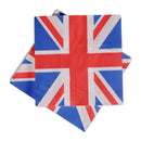 Union Jack Party Tableware Disposable Dinnerware for King Charles III Coronation