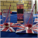 Union Jack Party Tableware Disposable Dinnerware for King Charles III Coronation