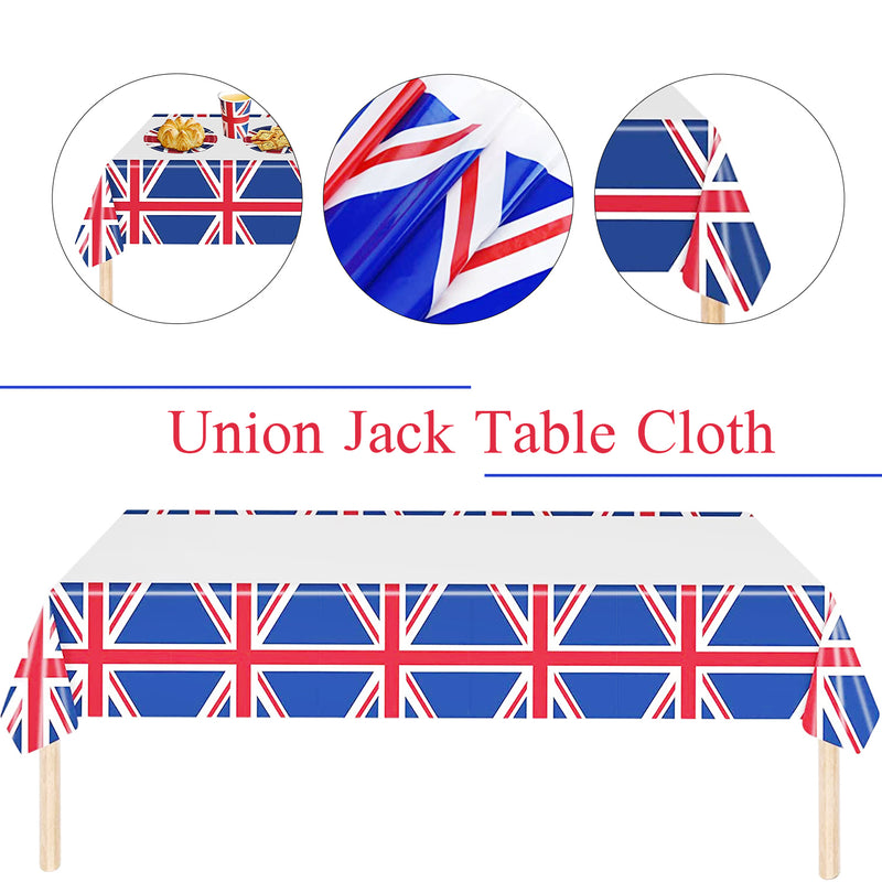 Union Jack Tablecloth for King Charles III Coronation