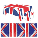 Union Jack Party Tableware Disposable Dinnerware for King Charles III Coronation