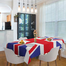 Union Jack Party Tableware Disposable Dinnerware for King Charles III Coronation