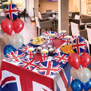10" Red, White & Blue Latex Balloons for King Charles III Coronation