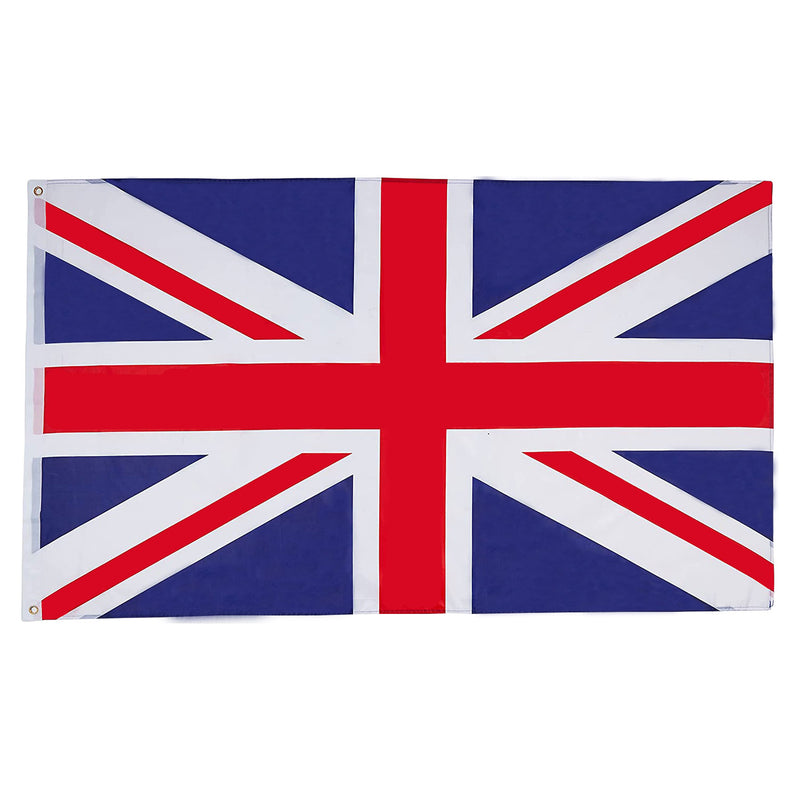 Large Union Jack Flag with Brass Grommets for King Charles III Coronation