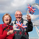 Union Jack Hand Wave Flag Great Britain England National Stick Flags for King Charles III Coronation