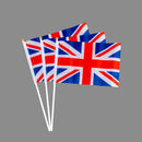 Union Jack Hand Wave Flag Great Britain England National Stick Flags for King Charles III Coronation
