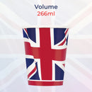 Union Jack Paper Cups for King Charles III Coronation - 8pcs/16pcs