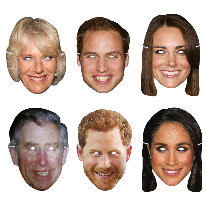 Royal Family Face Mask for King Charles III Coronation
