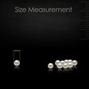 100pcs Pearl Rivets Round Studs For Leathercraft Clothing Decoration