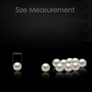 100pcs Pearl Rivets Round Studs For Leathercraft Clothing Decoration