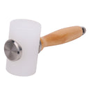 Leather Nylon Hammer Wooden Handle Carving Mallet For Leather Craft DIY Tool