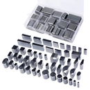 24/39/52-Piece Shape Hole Punch Set, Leather Hole Cutting Set, Hollow Hole Punching For Leather Craft