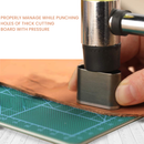 24/39/52-Piece Shape Hole Punch Set, Leather Hole Cutting Set, Hollow Hole Punching For Leather Craft