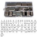 24/39/52-Piece Shape Hole Punch Set, Leather Hole Cutting Set, Hollow Hole Punching For Leather Craft