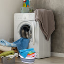 Oval Collapsible Foldable Laundry Basket Storage Organiser