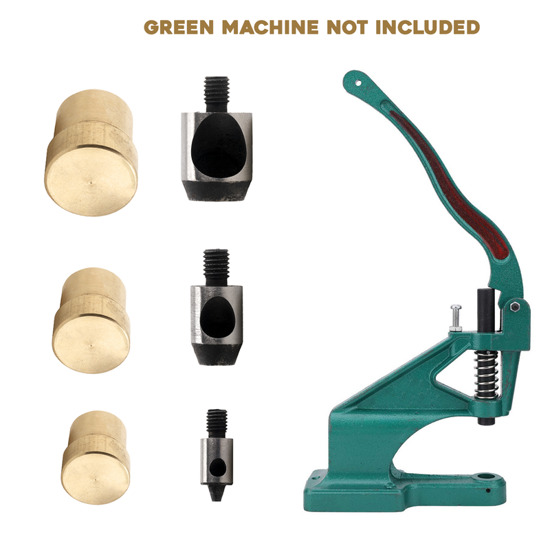 Multi Layer Hole Cutting Punch Tool Gold Base Die For Universal Green Hand Press Machine