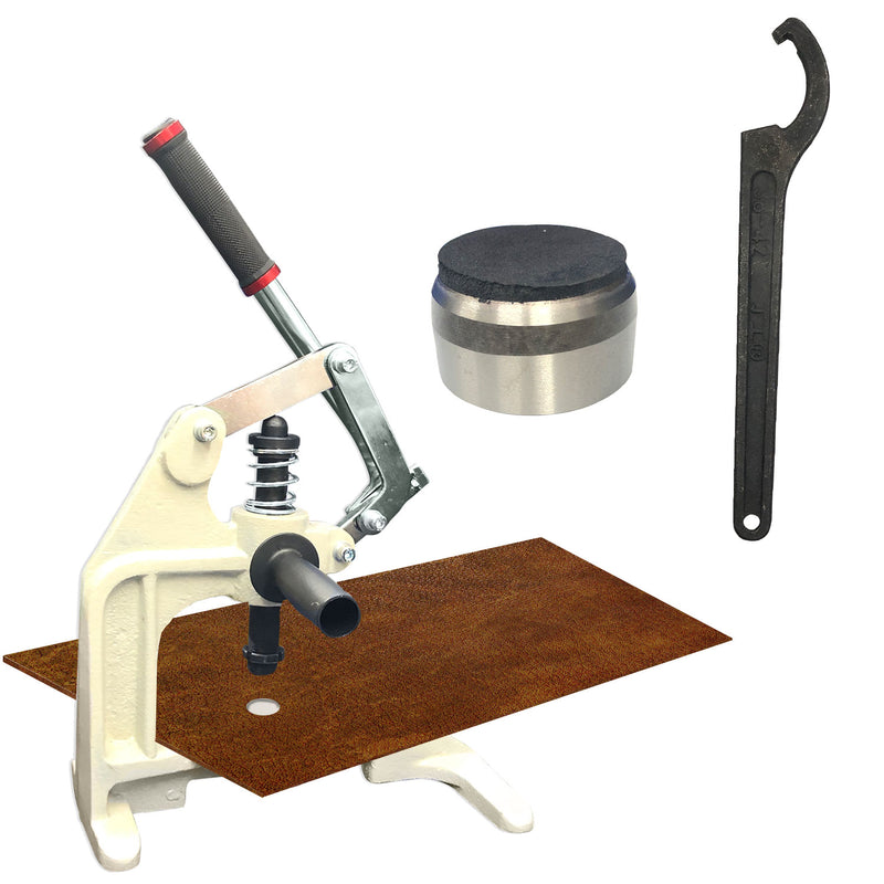 Manual Hole Punching Hand Press Machine, Hole Cutting Hand Machine or Die, Cloth Cutting Machine