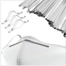 Nose Bridge Strip 85mm Aluminum Nose Wire Strips For Sewing Mask, Making Face Cover