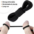 10 Metre Elastic Bungee Shock Cord with 10pcs Cord Adjuster Toggles for Backpack Hammocks Craft