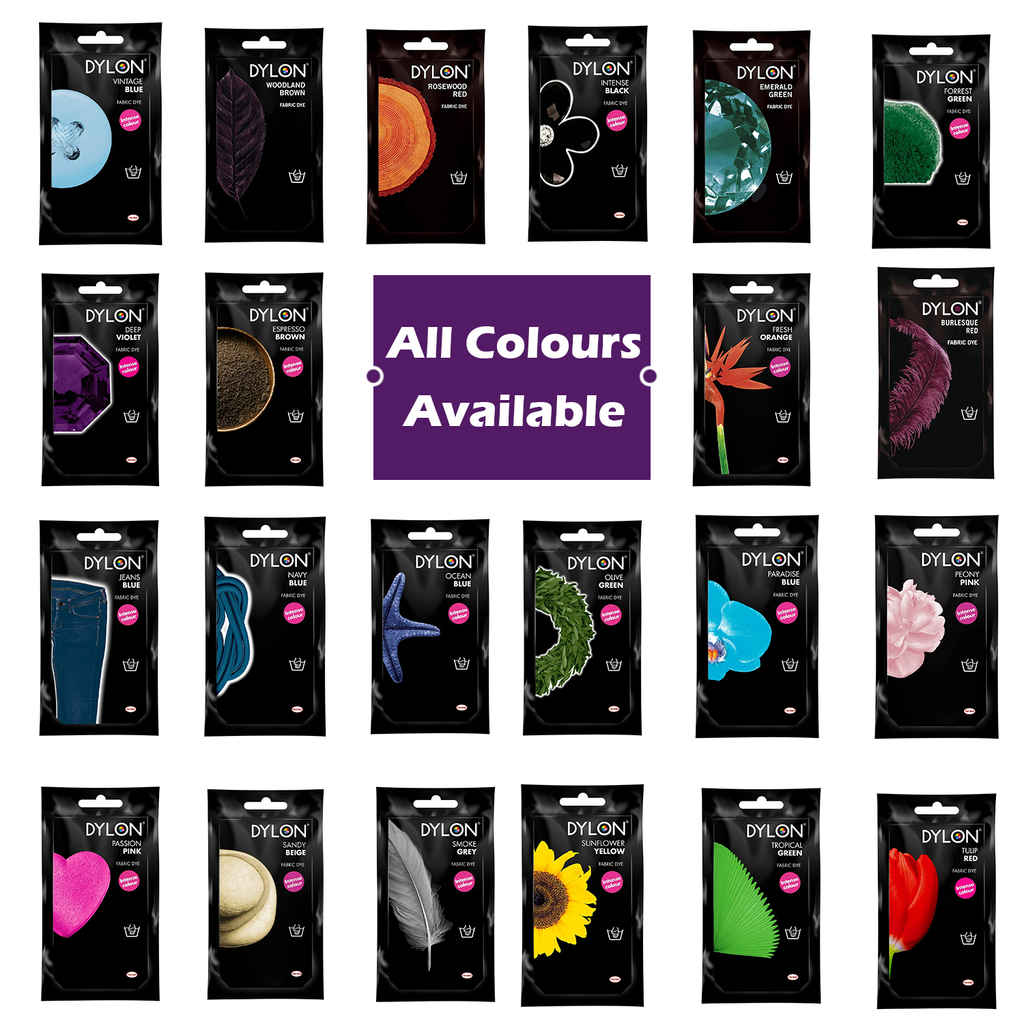 NEW! DYLON Machine Dye Pod 350g- 22 Colours Available! All-In-One  Clothes/Fabric