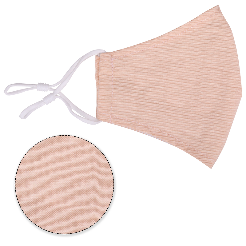 Cotton Face Mask With Filter Pocket, 2/3 Layer Mask, Washable, Reusable, Breathable