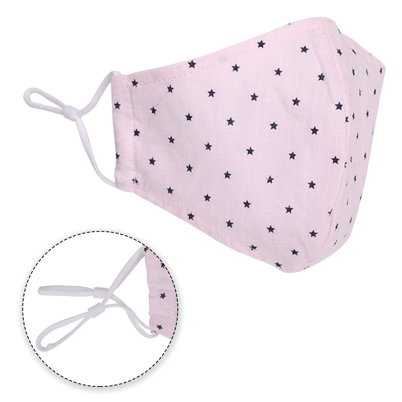 Cotton Face Mask With Filter Pocket, 2/3 Layer Mask, Washable, Reusable, Breathable