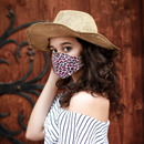 Cotton Face Mask With Filter Pocket, 2/3 Layer Mask, Washable, Reusable, Breathable