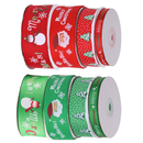 Assorted Grosgrain Christmas Ribbon for Gift Wrapping