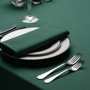 Spun Polyester Table Napkins for Christmas Party