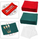 Spun Polyester Table Napkins for Christmas Party
