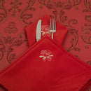 Jingle Bell Printed Christmas Table Napkins