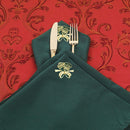 Jingle Bell Printed Christmas Table Napkins