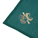 Jingle Bell Printed Christmas Table Napkins