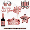 Happy New Year Cocktail Sticks Toothpicks Fruit Stick Picks
