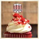 Happy New Year Cocktail Sticks Toothpicks Fruit Stick Picks