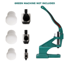 Plastic Base Hole Cutter Punch Tool Die For Universal Green Hand Machine Leather Craft