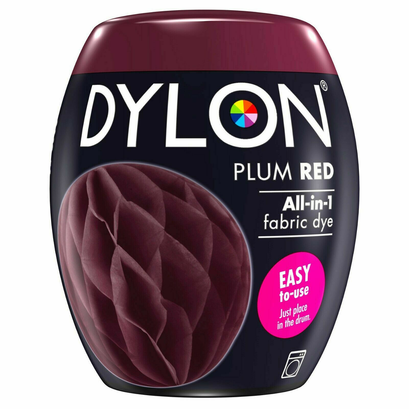 DYLON Fabric & Clothes Dye Washing Machine Dye Pod 350g Powder Shades