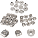 PRYM Non-Sew, Non-Visible Hook & Bar Trouser Fastener, Non Sew Clasps Hook & Bar Closures - 12.5mm