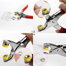 PRYM 10mm Snap Poppers Fasteners Prong Ring Press Studs For Babygrows, Baby Bib, Kids Wear