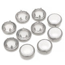 12mm PRYM Pearl Snap Poppers Brass Prong Ring Press Fasteners For Kidswear