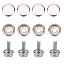 Machine Screw Press Studs, Snap Fasteners with Screw, Screw Snaps for Caravans
