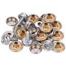 Machine Screw Press Studs, Snap Fasteners with Screw, Screw Snaps for Caravans