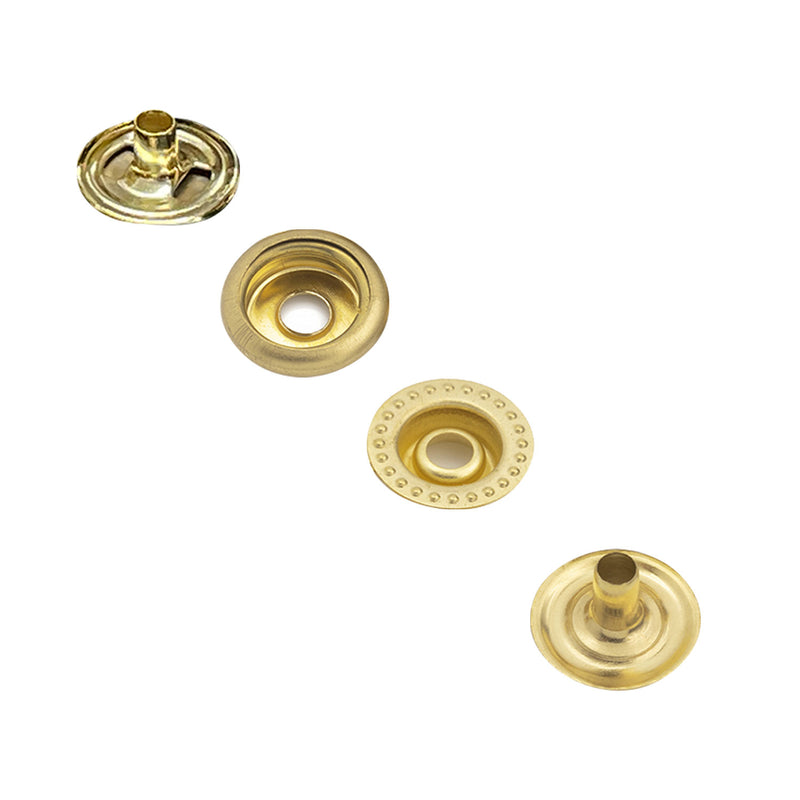 4 Parts Snap Button Press Studs 20mm For Fabric and Leathercrafts Decoration