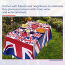 Union Jack Paper Plates for King Charles III Coronation