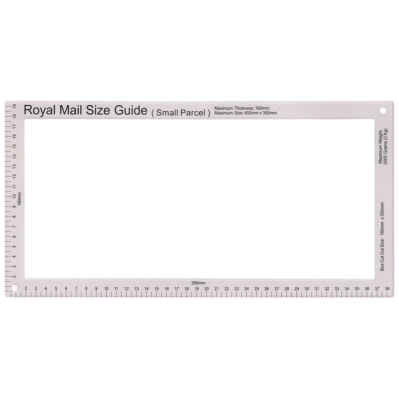 Royal Mail Size Guide Postage Charge Template